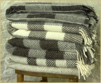 Natural British Wool Palids and Stripes Two