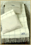 Cotswold Woollen Weavers' Softest Lambswool Baby Blanket - Grey