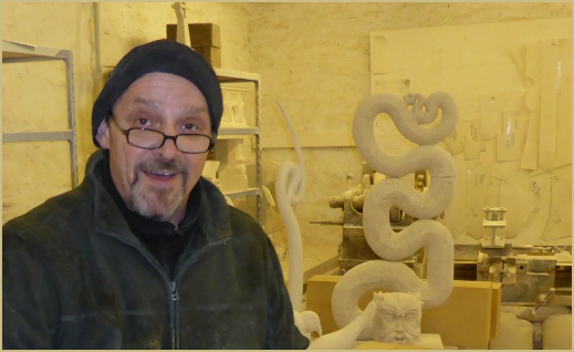 Simon Brittain, Master Stonemason, carver and sculpter
