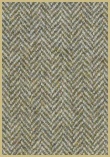 Cotswold Woollen Weavers' Pure New Wool herringbone upholstery cloth - Mos
