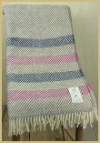 Cotswold Woollen Weavers' Witney Contemporary Point Blanket Throw Patch